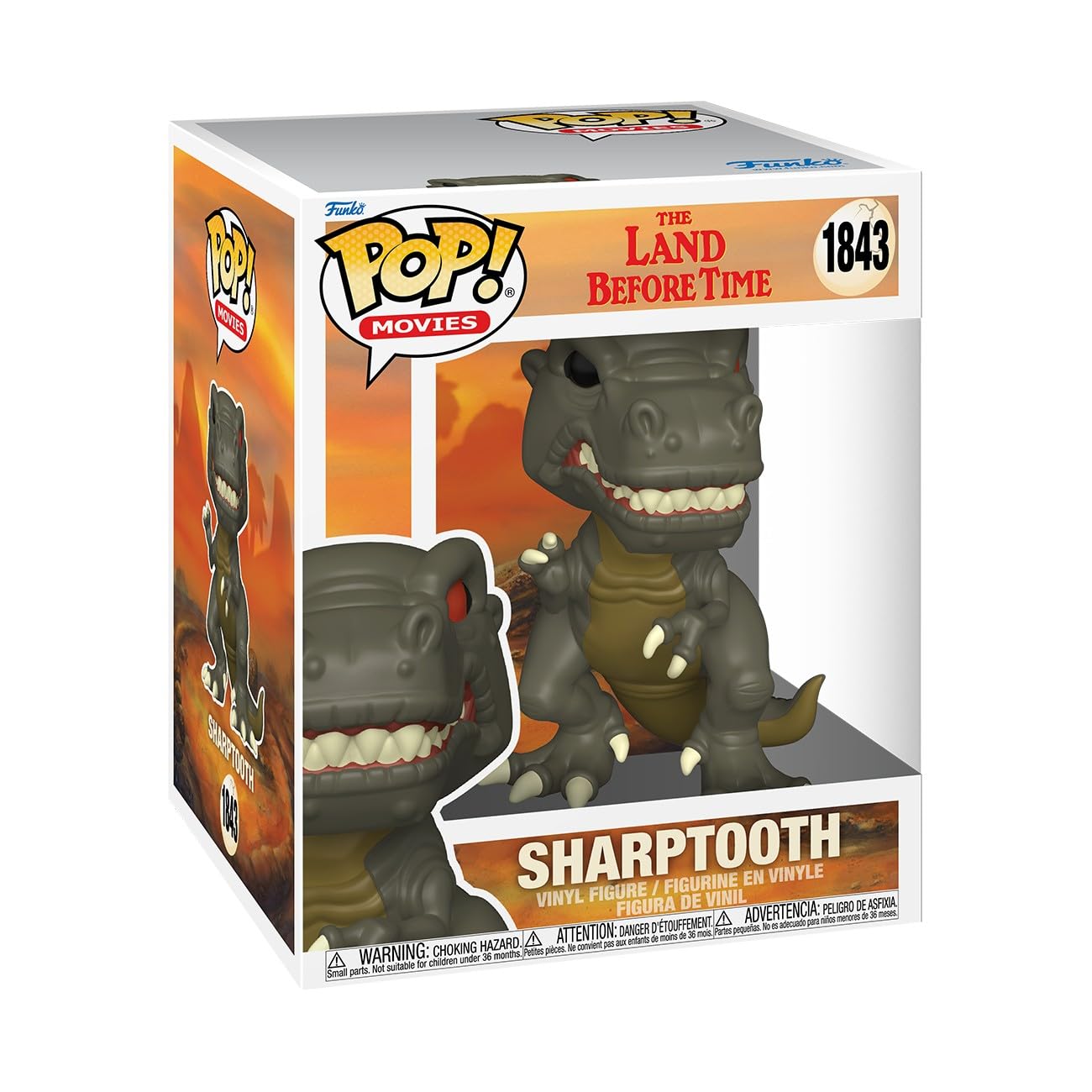 Funko Pop! Super: The Land Before Time - Sharptooth - Collectable